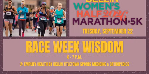 Race Week Wisdom