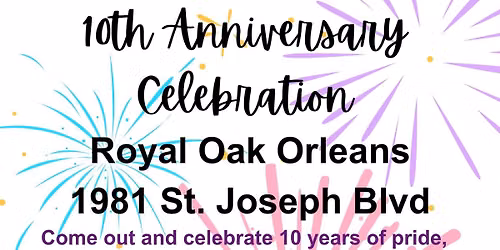 Orleans Pride 10th Anniversary 