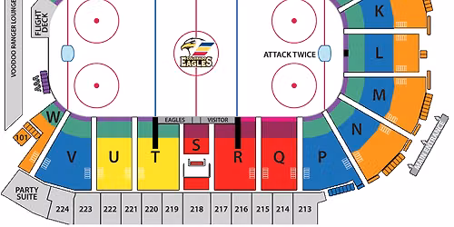 Tucson Roadrunners at Colorado Eagles at Blue FCU Arena at The Ranch Events Complex
