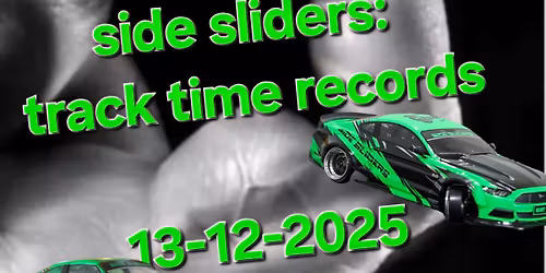 side sliders: track time records