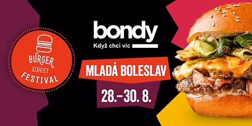 Burger Street Festival Mlad\u00e1 Boleslav