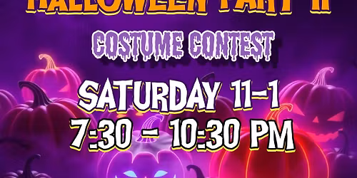 Halloween Part II w\/TRS @ Fatty's Fish Shack!