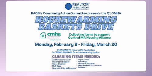 Q1 CMHA Housewarming Baskets Drive