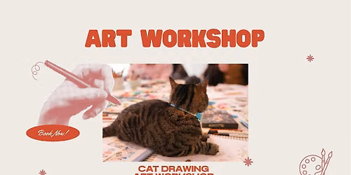 Art Workshop with Cats!