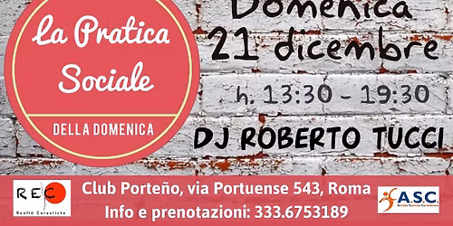 La Pratica Sociale di domenica 21 dicembre!