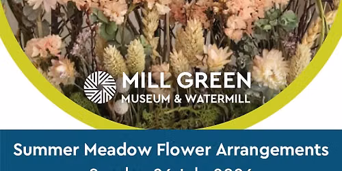 Dried Summer Meadow Flower Arrangement with The Thankful Florist