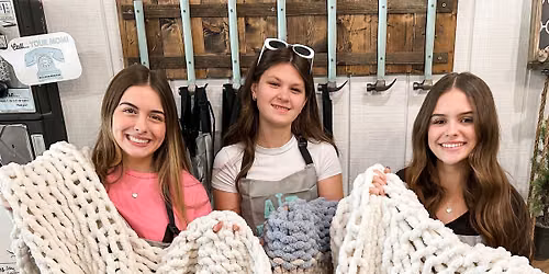 1 Day Camp - Teen Chunky Knit Blanket