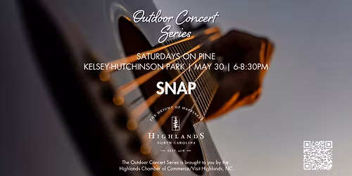 Outdoor Concert Series: Saturdays on Pine with SNAP