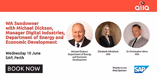 WA Sundowner with Michael Dickson, Department of Energy & Economic Dev.