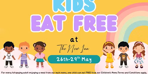 Kids Eat Free at The New Inn | May Half Term 