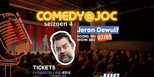 Comedy@JOC 2026 - Jeron Dewulf