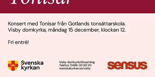 Julkoraler av Tonisar