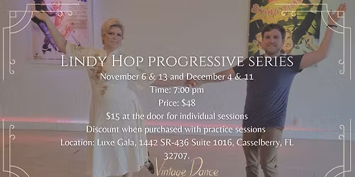 Lindy Hop Progressive Series