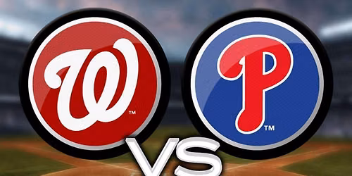 Philadelphia Phillies at Washington Nationals at Nationals Park