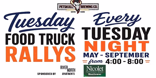 Tuesday Food Truck Rally with LIVE Music from The Foocoustics!