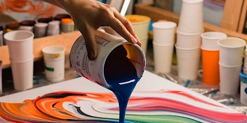 Acrylic Fluid art workshop