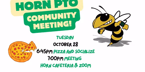 Horn PTO Community Meeting