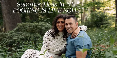 Summer Mini Sessions at Webster Park by the lake!