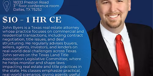 Contract Critical Dates with John Byers
