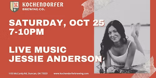 Live Music -  Jessie Anderson