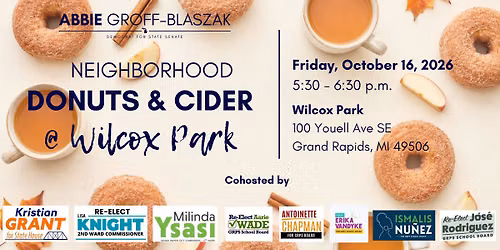 Neighborhood Donuts & Cider - Wilcox Park