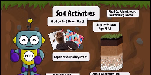 SRP Activity Day: "A Little Dirt Never Hurt" (Ages 4-12)