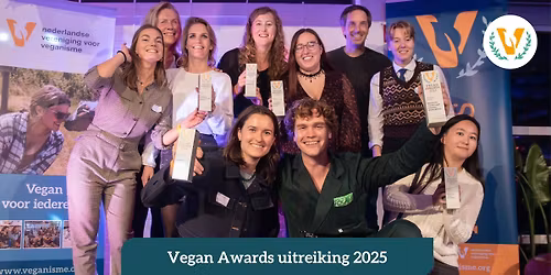 Vegan Awards uitreiking 2025