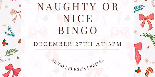 Naughty or Nice Bingo
