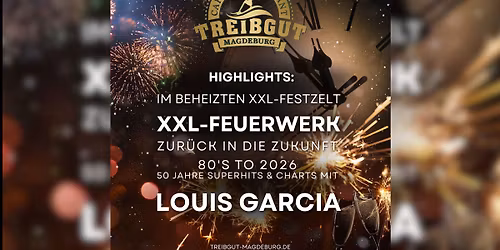 SILVESTERPARTY 2025 \/ 2026 im Caf\u00e9 Treibgut Magdeburg