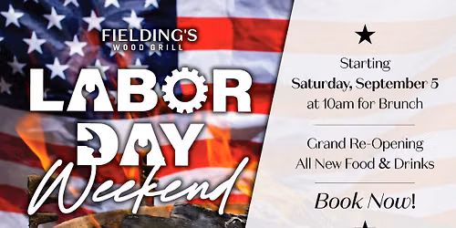 Labor Day Weekend Grand-Reopening!