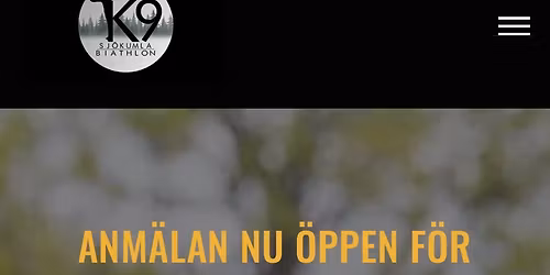 Sj\u00f6kumla K9 Biathlon - hinderlopp med hund