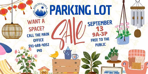 Parking Lot Sale