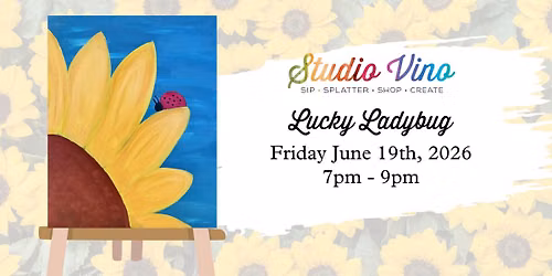 *Studio Vino* Lucky Ladybug