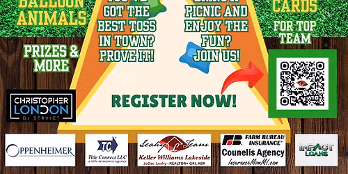 Free BYO Picnic and Cornhole Tournament
