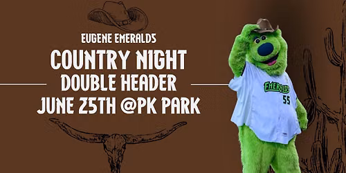 Country Night- Double Header | Eugene Emeralds