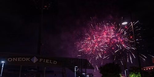 BIGGEST Fireworks Show in ONEOK Field History! | Stars & Stripes Weekend