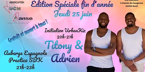Initiation Urbankiz + Pr\u00e1ctica SBK - Auch Danse