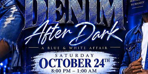 Denim After Dark: A Blue & White Affair