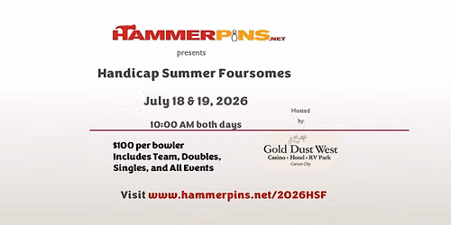 HammerPins Handicap Summer Foursomes