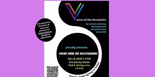 Poems from the Resisterhood: Book Launch Performance