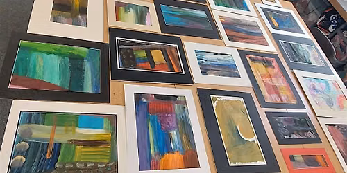 Mark Making and Abstract mixed medium