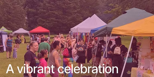 Volunteers tabling at Pottstown Pride 2026