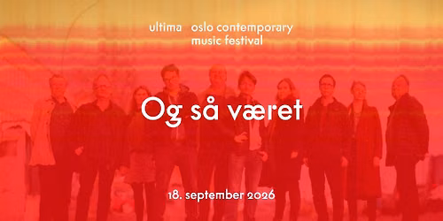 Ultima 2026 Cikada & IEMA: Og s\u00e5 v\u00e6ret