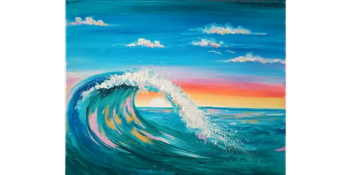 Colorful Wave - Paint and Sip in San Francisco | Classpop!\u2122