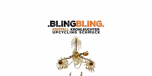.BLING-BLING. Kristall Kronleuchter UpCycling Schmuck