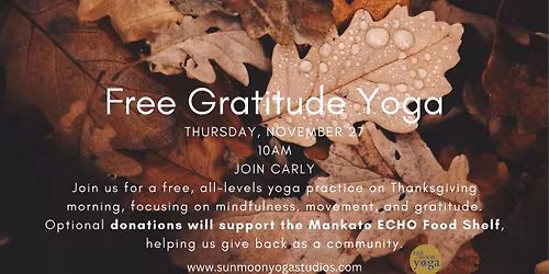 Free Gratitude Yoga