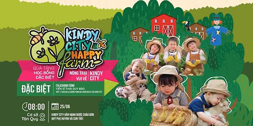KINDY CITY \u201cHAPPY FARM\u201d - N\u00d4NG TR\u1ea0I M\u00d9A H\u00c8 CHO TR\u1eba