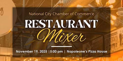 Restaurant Mixer - Napoleone's Pizza House
