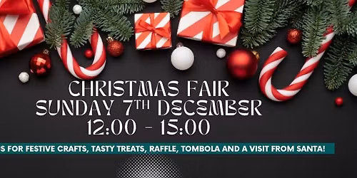 Jubilee Fields Community Christmas Fair and Fundraiser!
