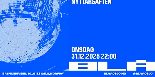 NYTT\u00c5RSAFTEN - 2025 \/BL\u00c5